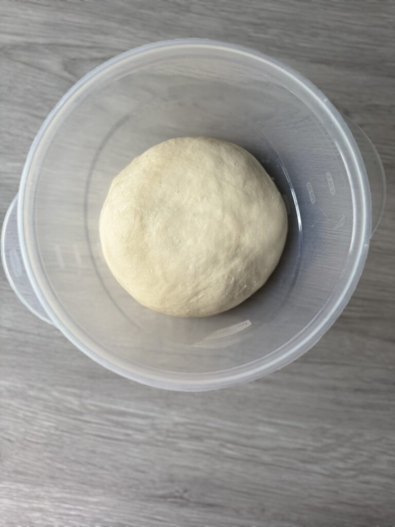 sourdough pita bread dough