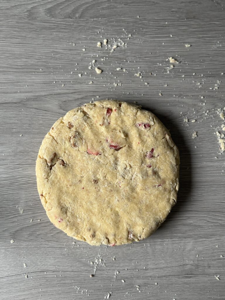 shaping scones