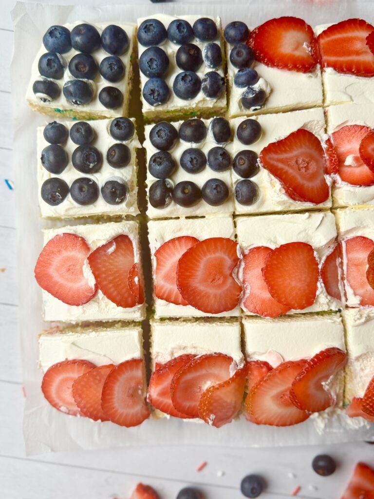 sourdough sugar cookie cake slices