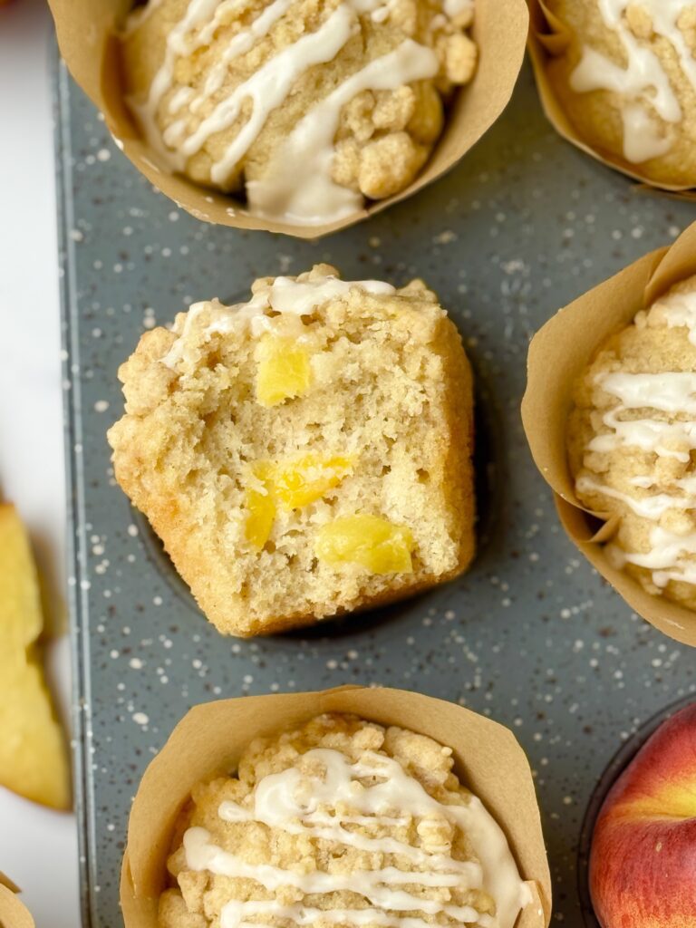 Amish Friendship Peach Muffins