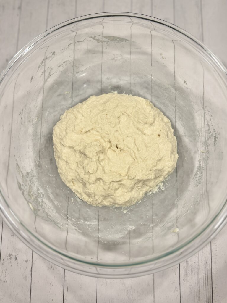 focaccia muffin dough