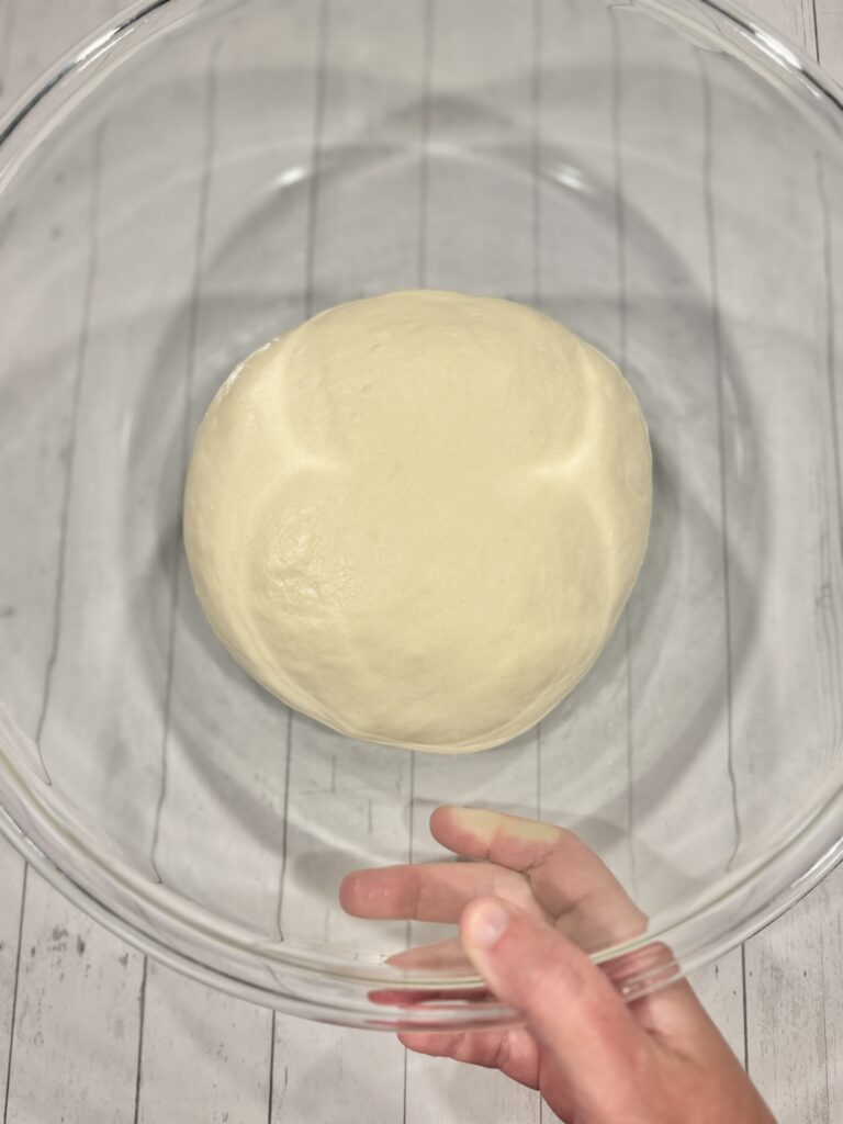 kneaded focaccia dough