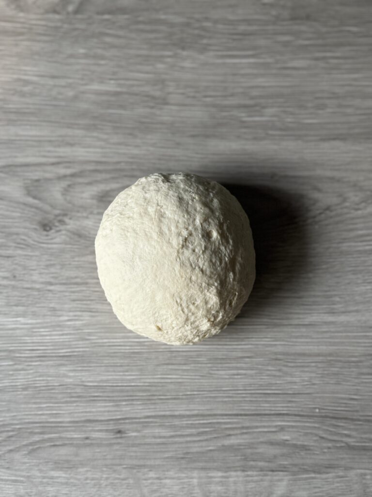 kneaded flatbread dough