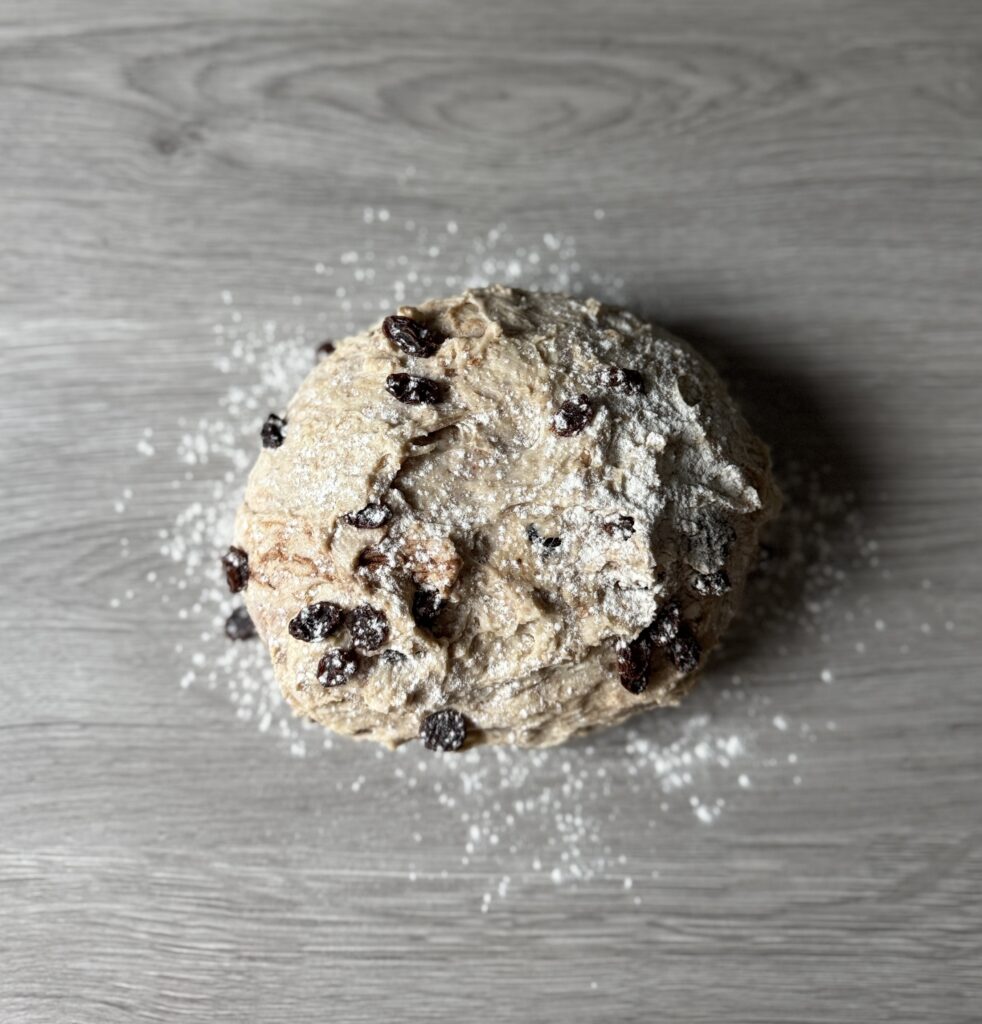 kneading the dough