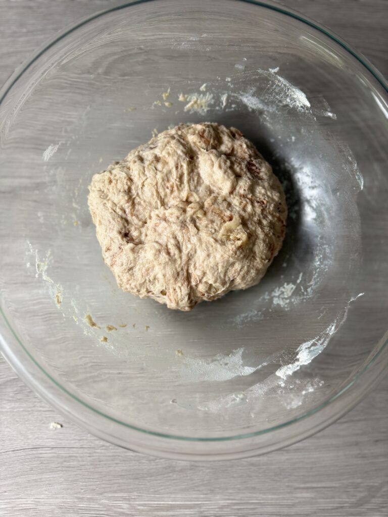 mixed dough
