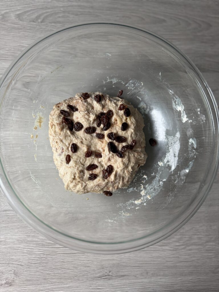 adding raisins