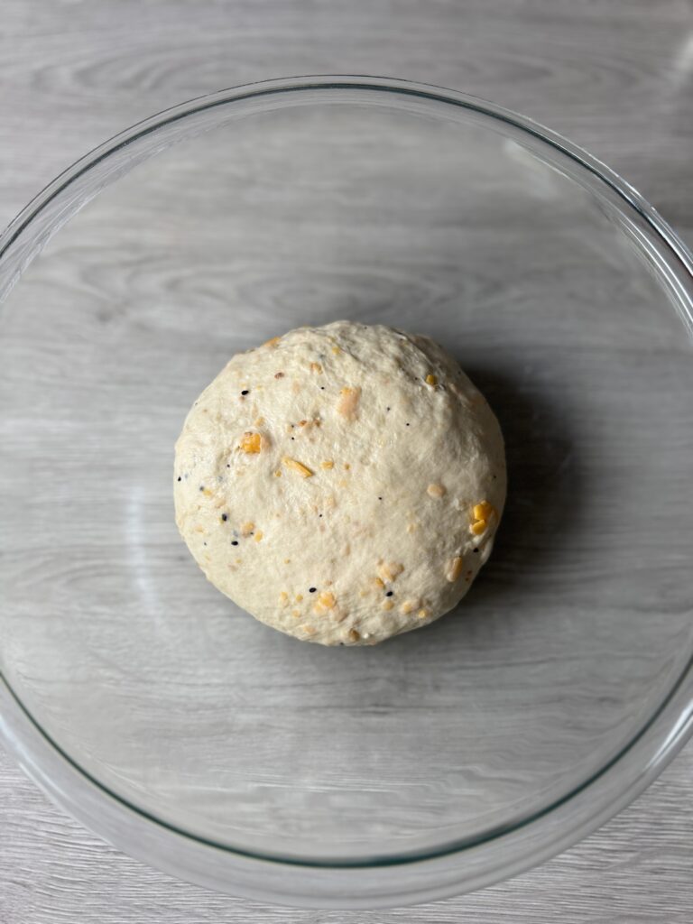 everything bagel sourdough English muffins
