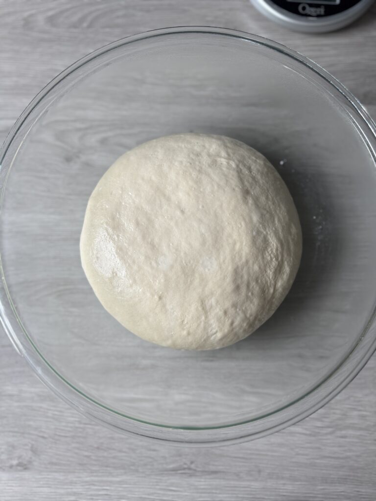 Fermented sourdough naan bread