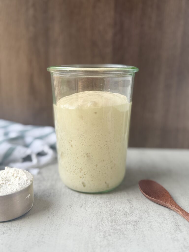 sweet stiff sourdough starter