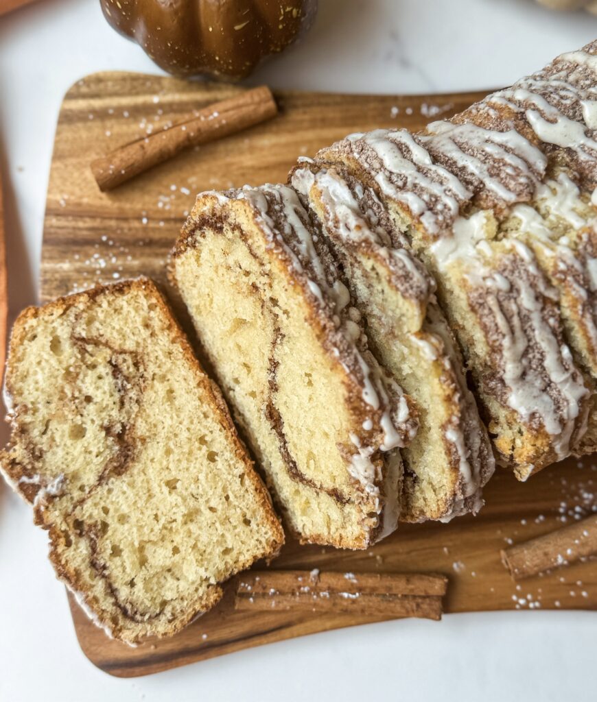 cinnamon swirl quick bread