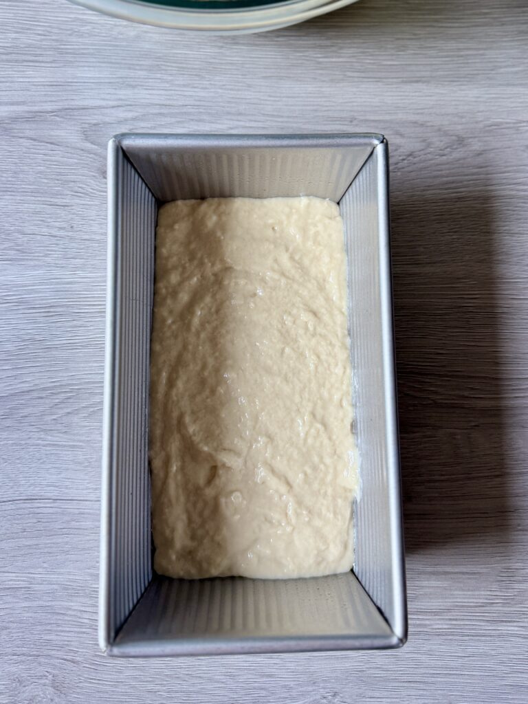 layering swirl bread