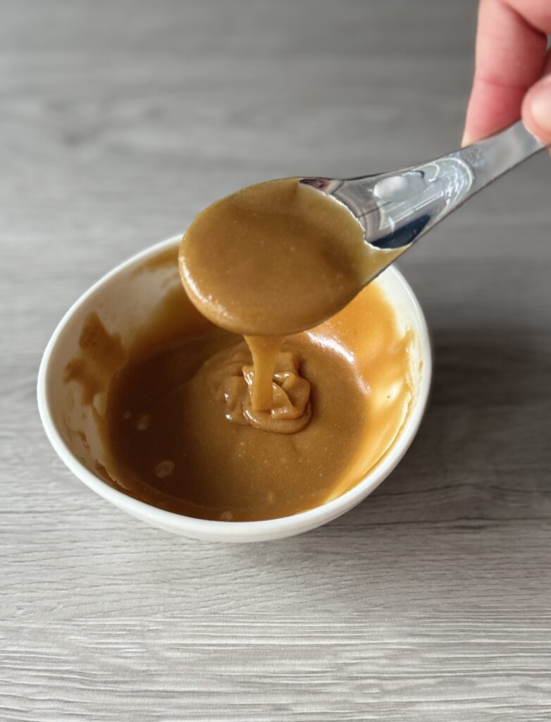 caramel glaze