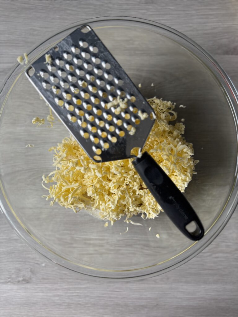 grating butter