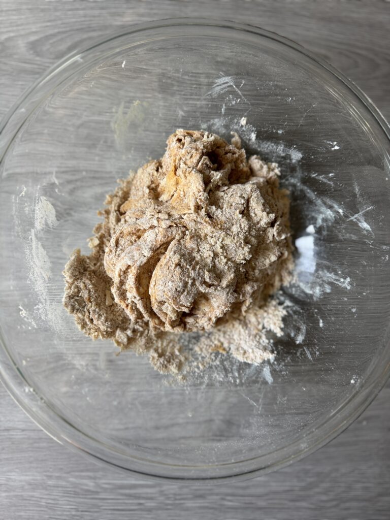 bringing dough together