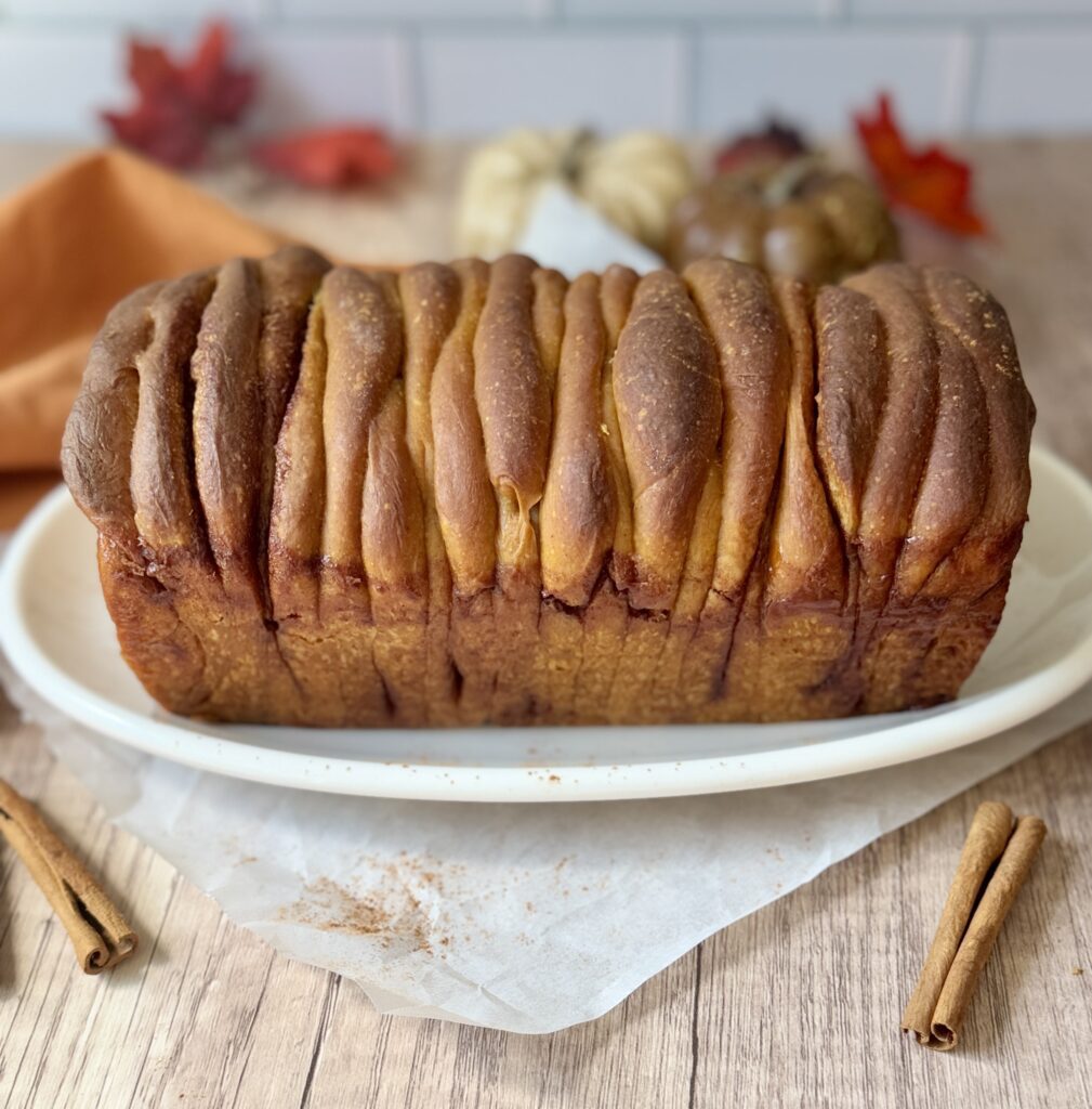 pre glazed sourdough pull-apart loaf