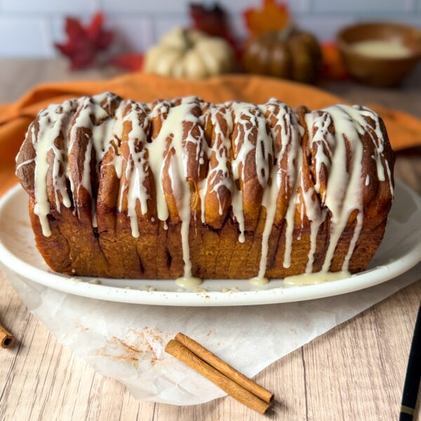 Sourdough Pumpkin Cinnamon Pull-Apart Loaf