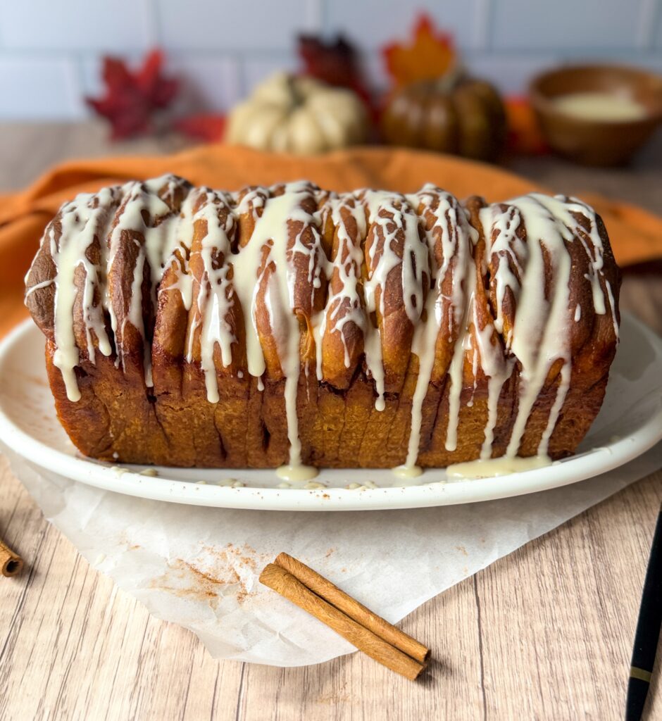 Sourdough Pumpkin Cinnamon Pull-Apart Loaf