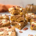 sourdough Pumpkin blondies