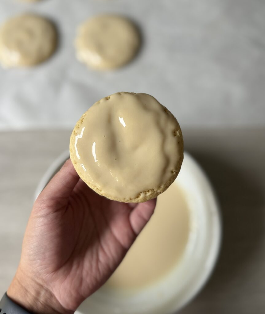 glazed maple sugar Amish cookies
