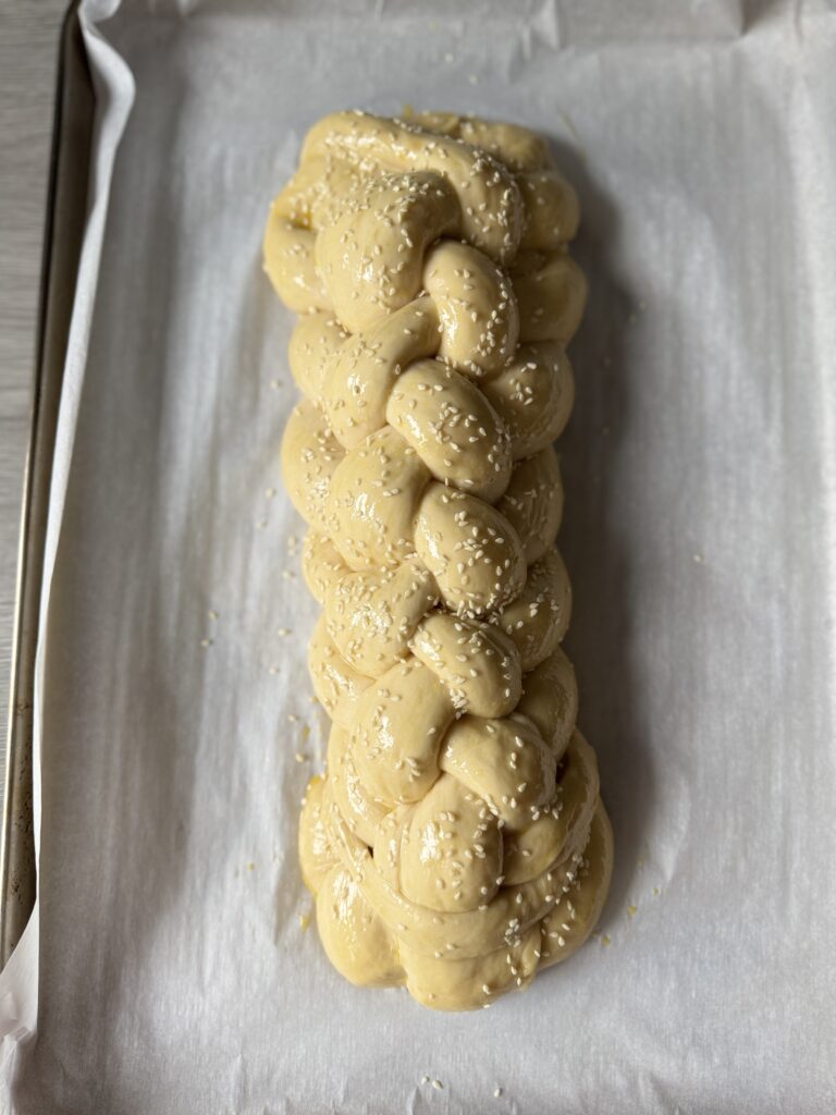 topped sourdough challh