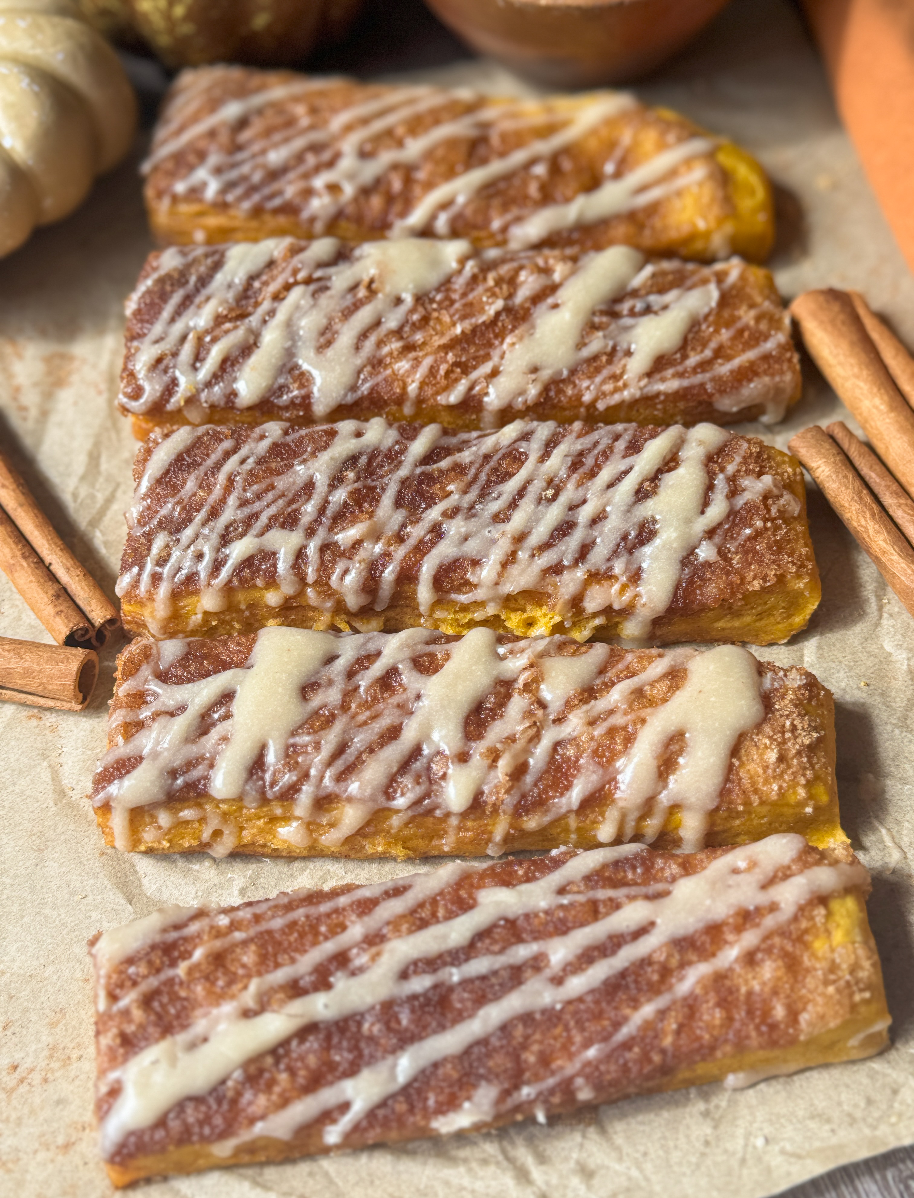sourdough discard pumpkin sticks