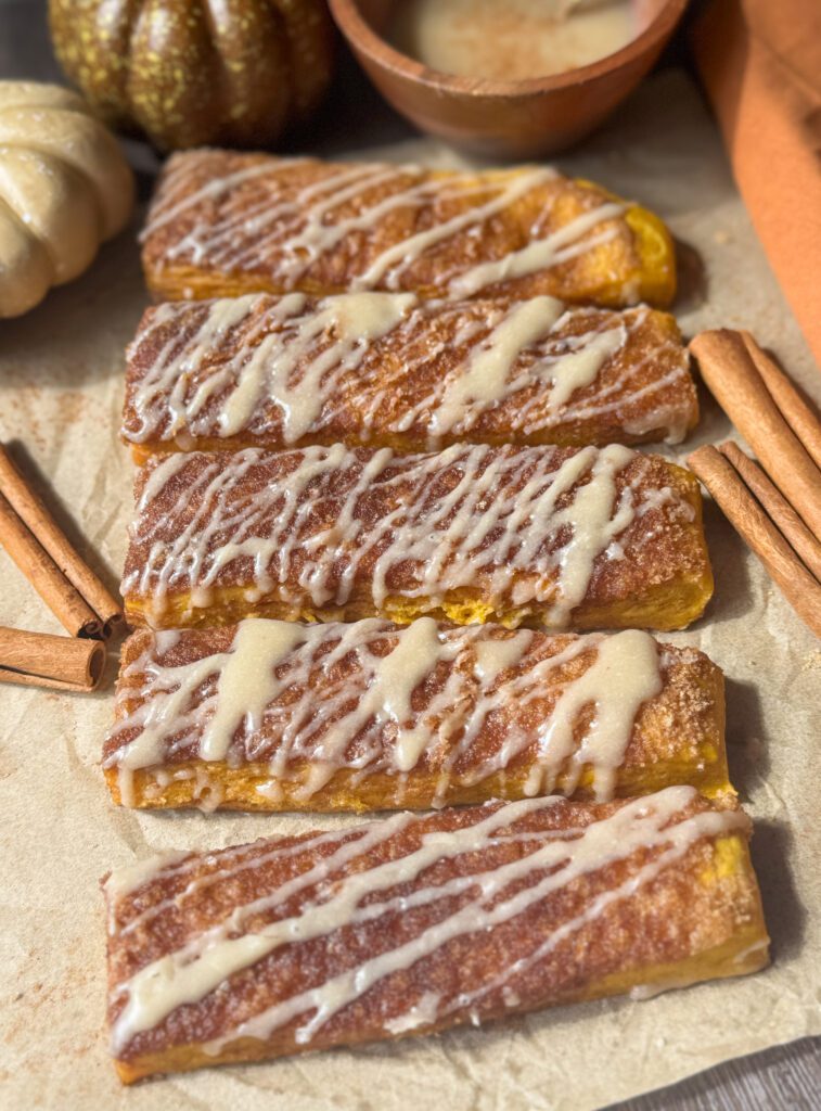 sourdough discard pumpkin sticks