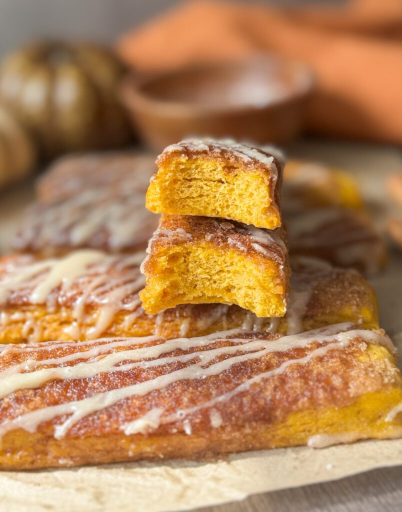 sourdough discard pumpkin sticks