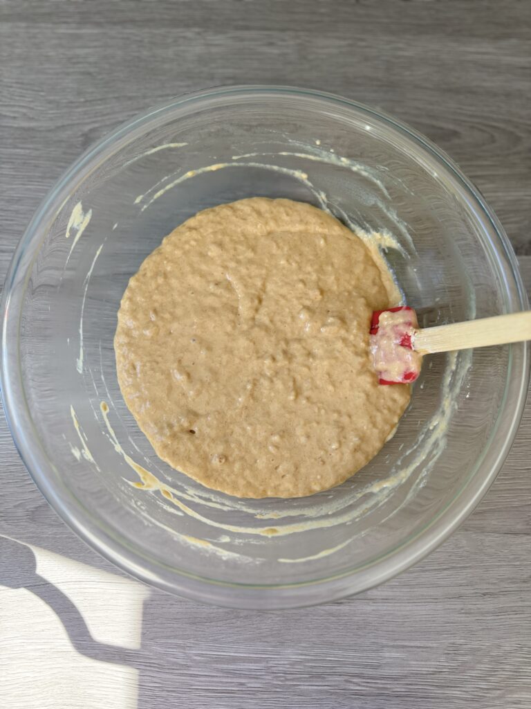 snickerdoodle muffin batter