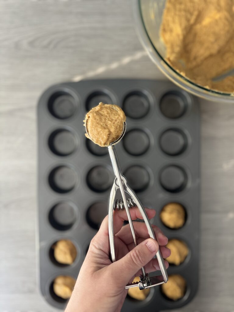 dividing batter 