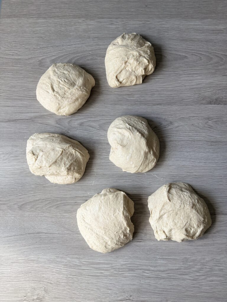 dividing bread bowls
