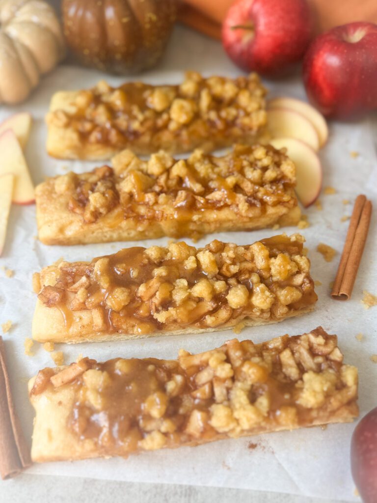 glazed apple cinnamon discard sticks