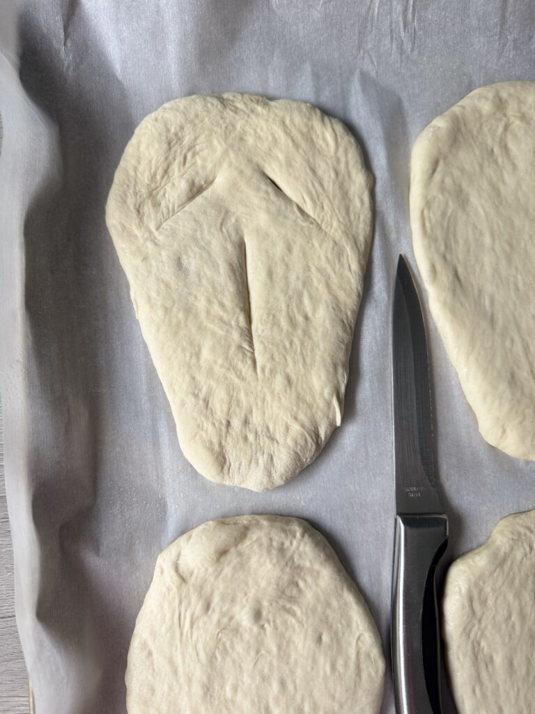 making ghost fougasse