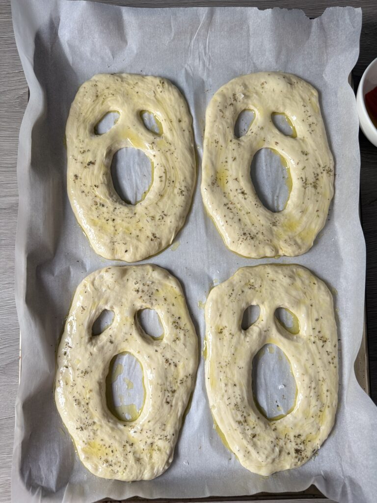 pre baked sourdough fougasse