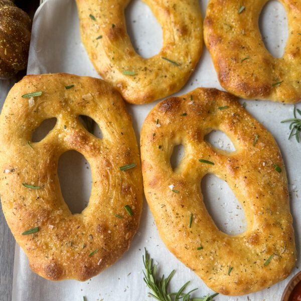 sourdough ghost fougasse