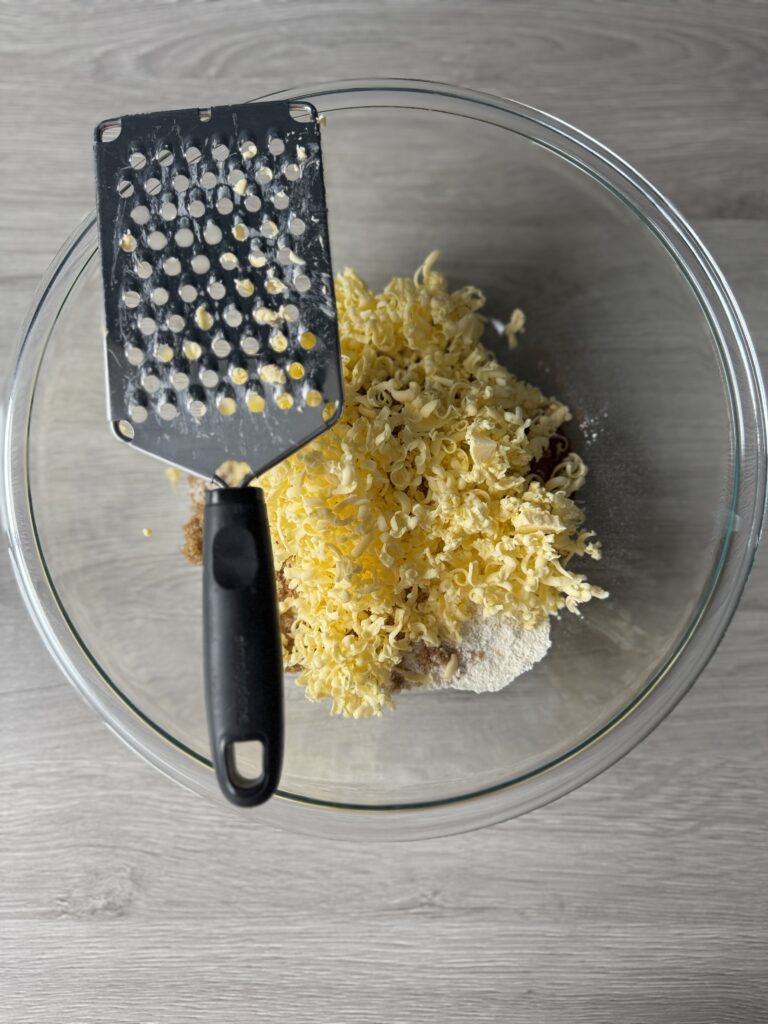 grating butter
