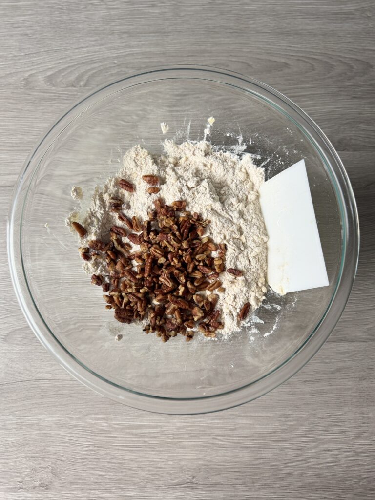cinnamon pecan sourdough scones