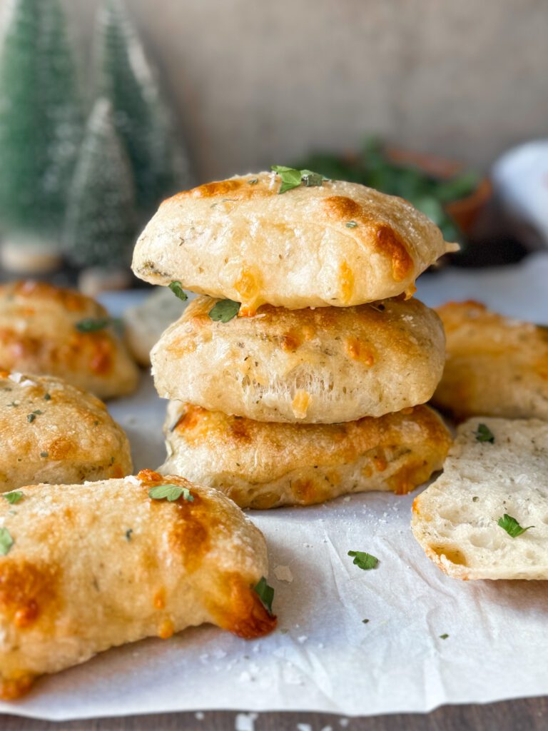 parmesan herb sourdough ciabatta rolls