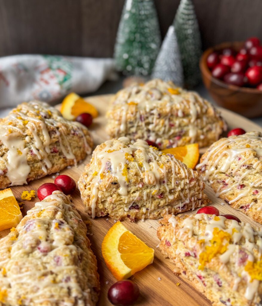 cranberry orange scones
