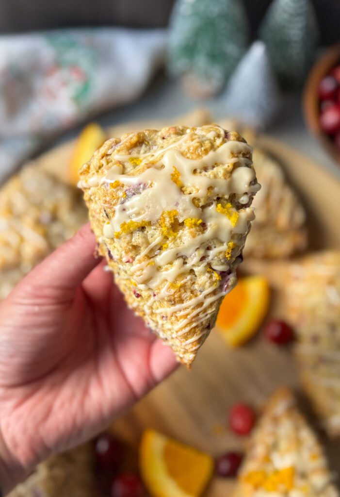 cranberry orange scones