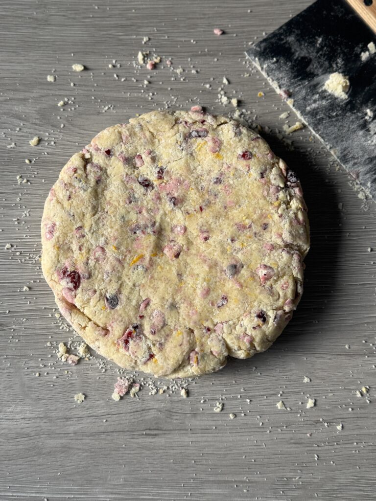 shaping scones