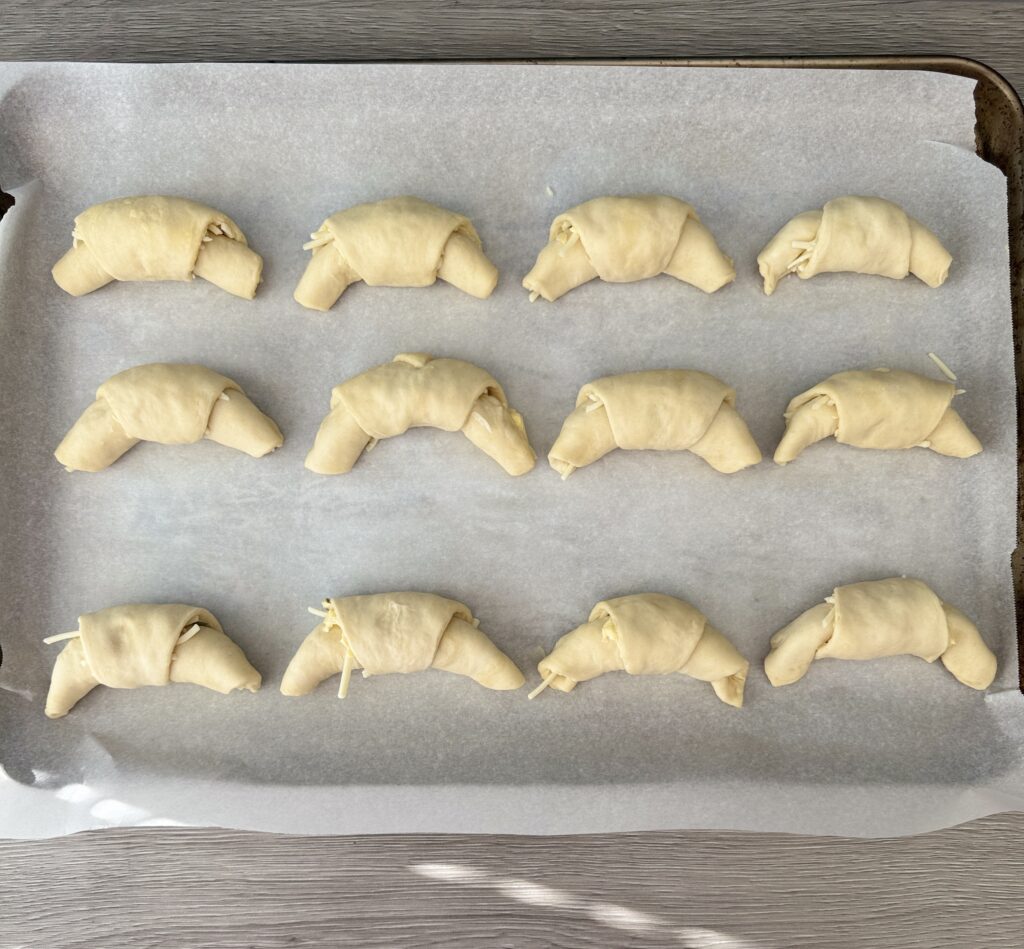 shaped crescent rolls