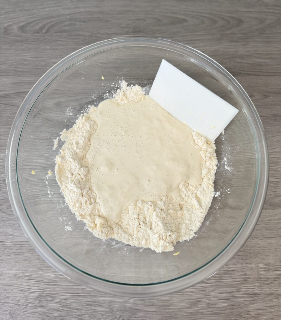 mixing crescent rolls