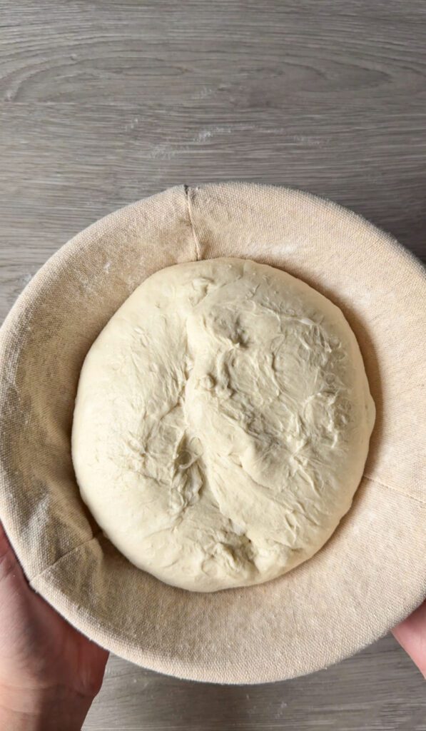 boule shaped sourdough bread