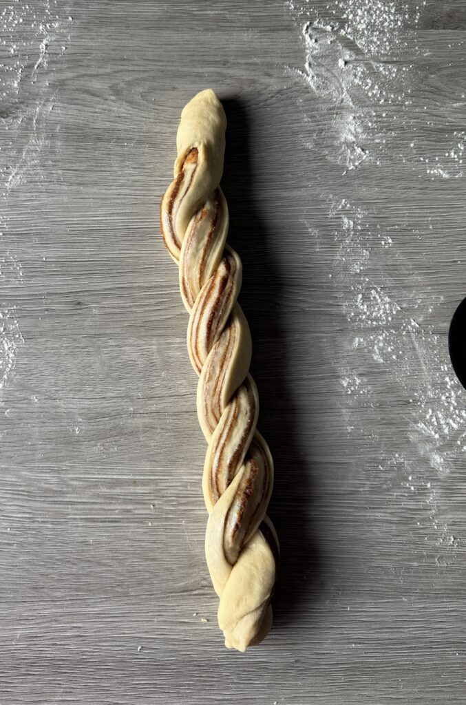braided cinnamon swirl bread