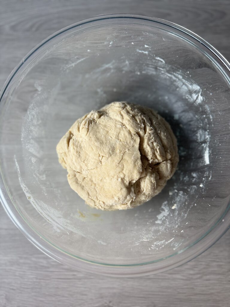 soft sourdough dinner roll dough