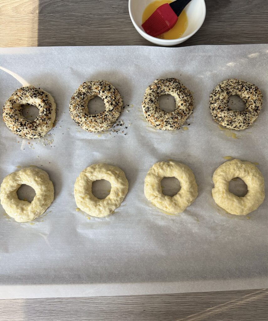 pre-baked protein bagels