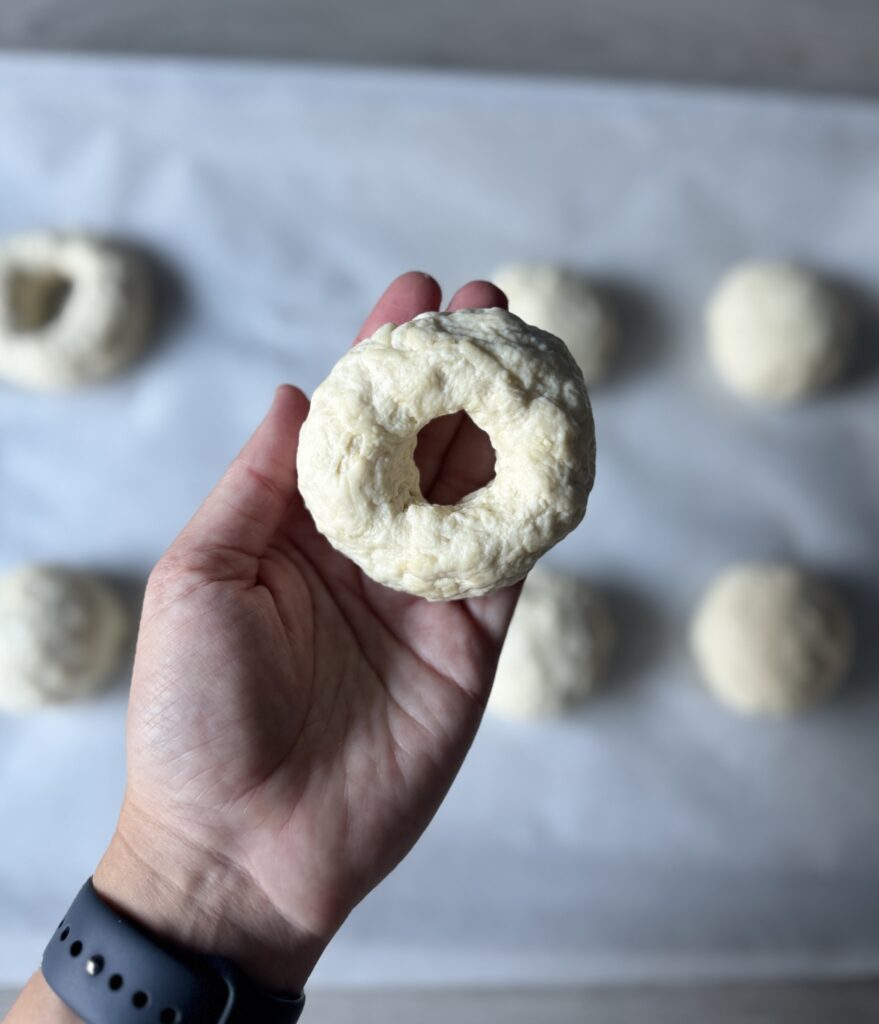 shaping discard bagels