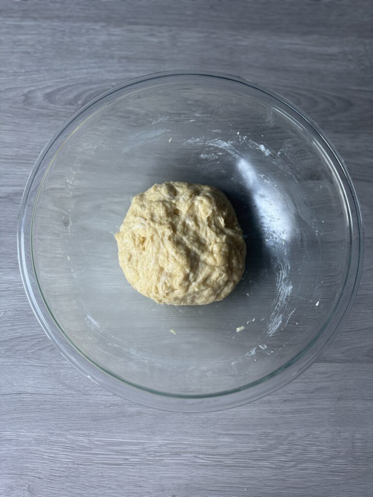 mixed donut dough