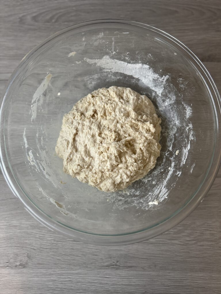 sourdough focaccia dough