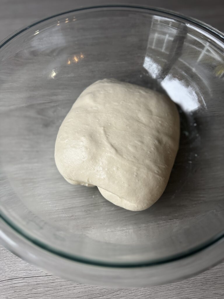 stretch and fold focaccia